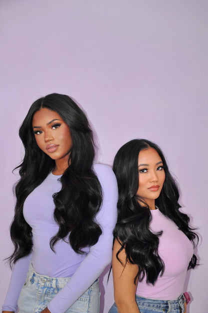 Seamless Clip-In Extensions, Raven